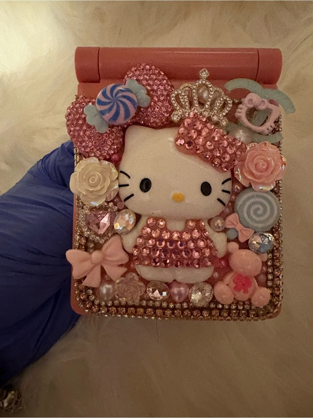 Hello Kitty Pink Jeweled Kids Sunglasses Case